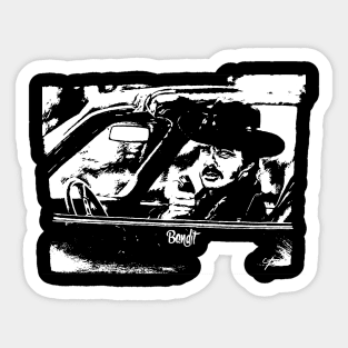 Smokey and the bandit burt reynolds Sticker